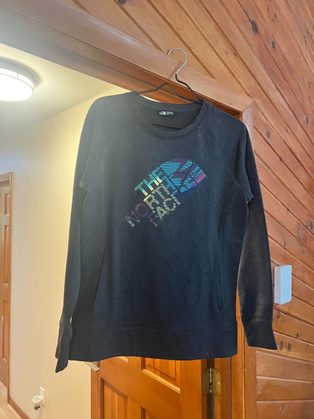 North Face sweatshirt